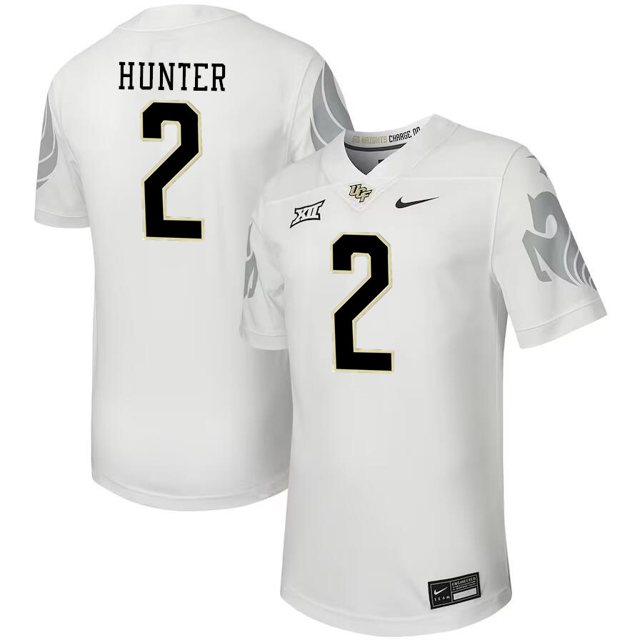 Men #2 Lee Hunter UCF Knights Big 12 Conference College Football Jerseys Stitched-Black